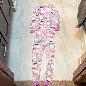 Squishmellows Girls (Size 8) Long Sleeve Pajamas Set